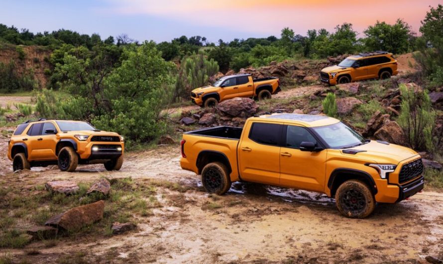 Компанія Toyota представила для своїх пікапів TRD Pro 2027 року новий, надзвичайно привабливий відтінок