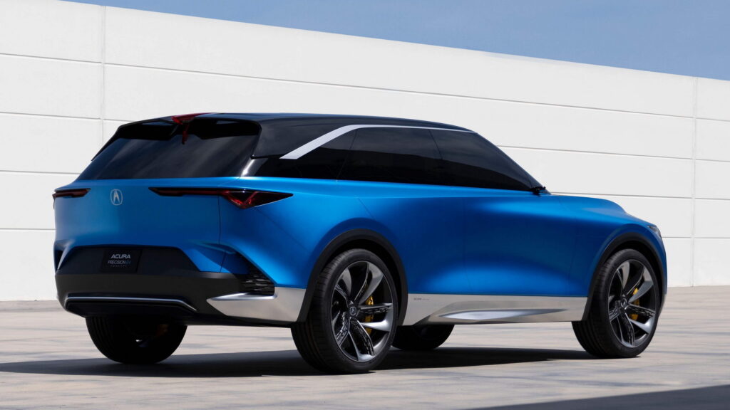 Acura Precision EV Concept rear view