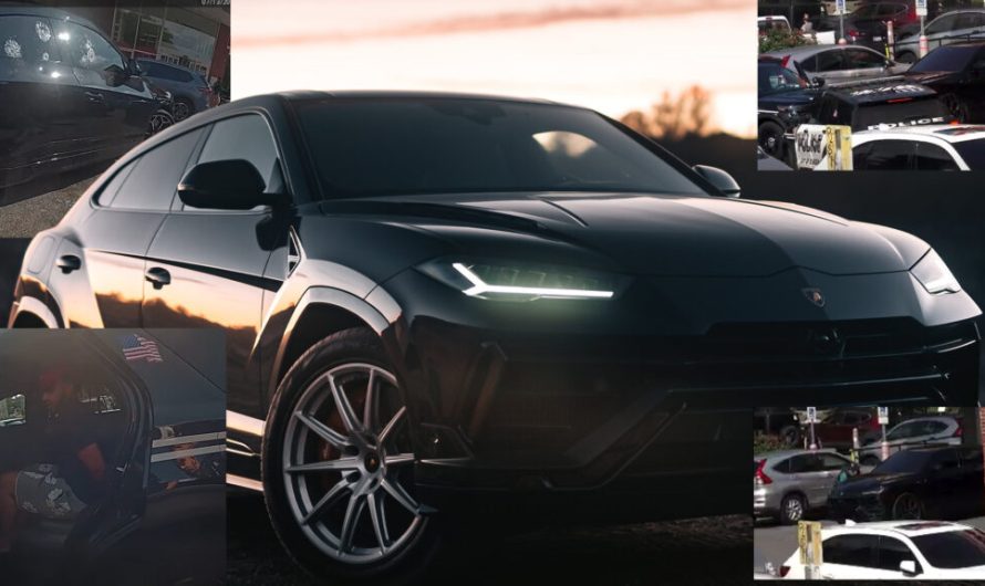 Водій Lamborghini, який втік одразу від двох відділків поліції, повернувся до пастки під своїм автомобілем
