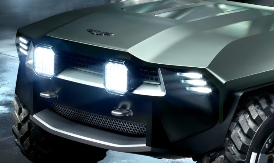 Броньований позашляховик Aston Martin V12 створений виключно для того, щоб у нього стріляли в Call of Duty