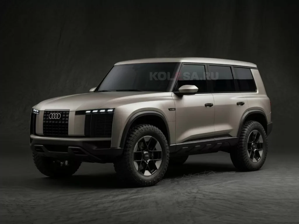Audi G-Class Rival Render Front View