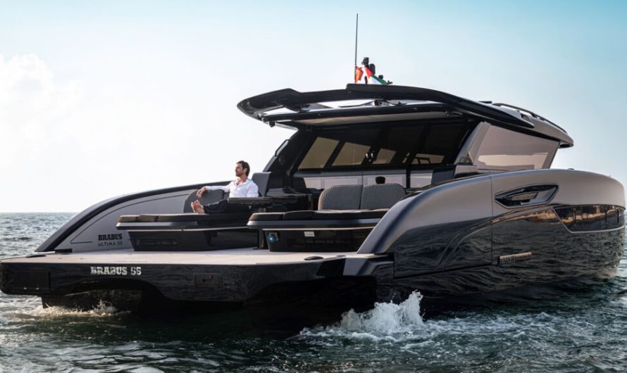 Компанія Brabus випустила 1430-сильний катамаран, який дарує «враження польоту над водною стихією»
