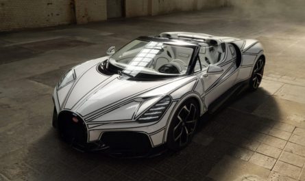 Bugatti W16 Mistral Blanc Éternel