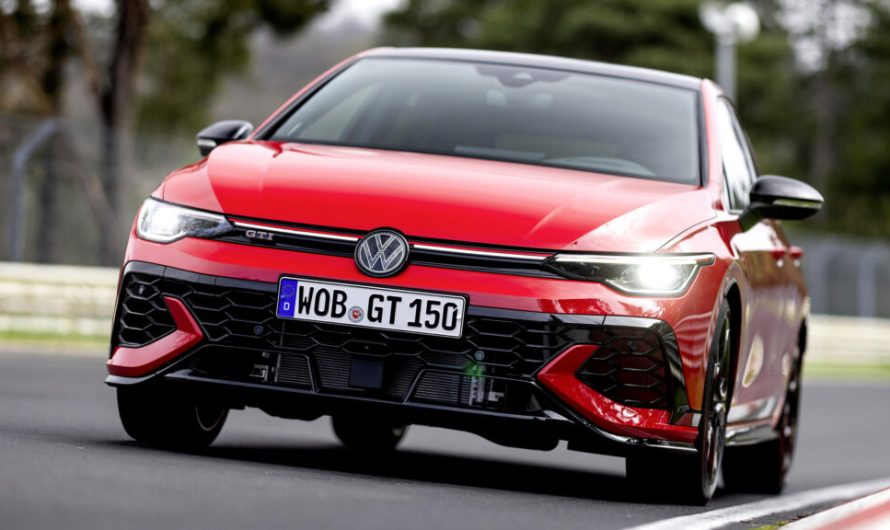 Передньопривідний Golf від VW із 321 кінською силою випереджає Type R на дистанції до 60 миль/год і далі
