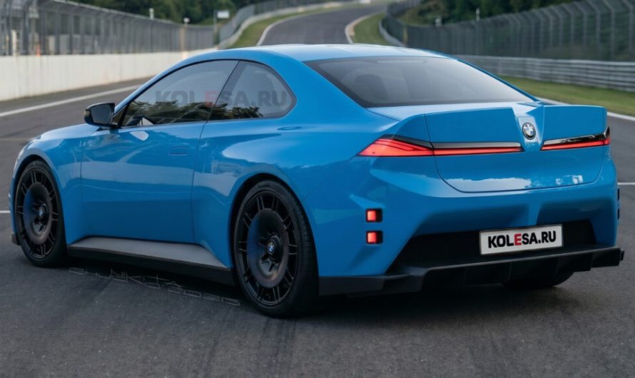 Електричне купе BMW M4 з гіпотетичною потужністю в 1000 кінських сил