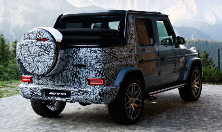 Mercedes-AMG’s G-Class Cabrio Is A Convertible That Doesn’t Fully Convert