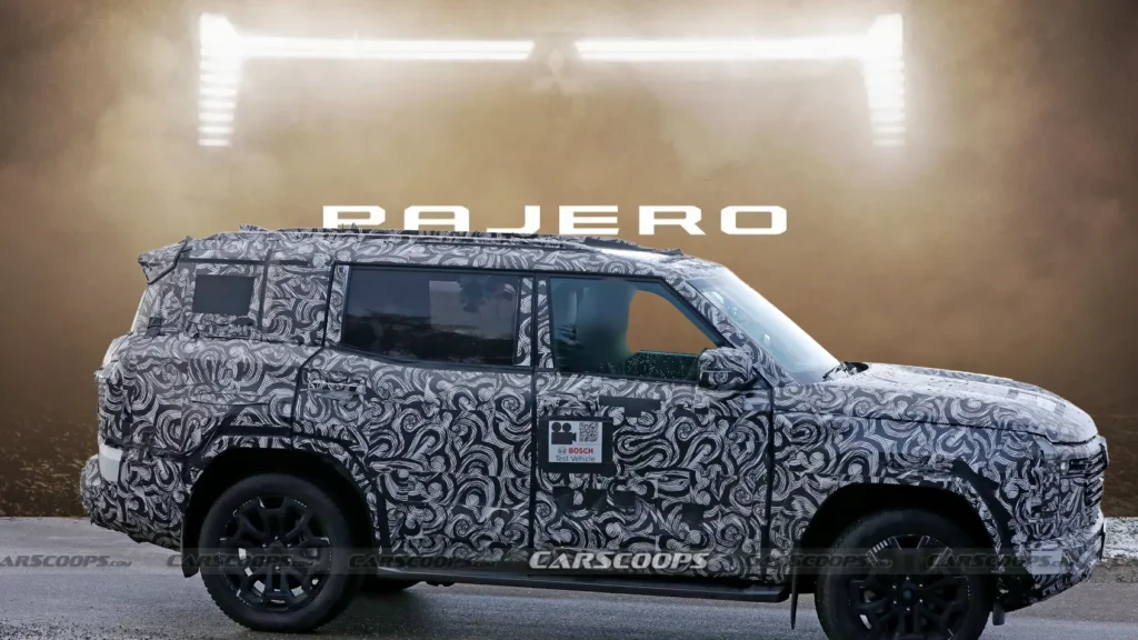 Новий позашляховик Mitsubishi Pajero, як стало відомо, отримав дату презентації — вона вже зовсім скоро