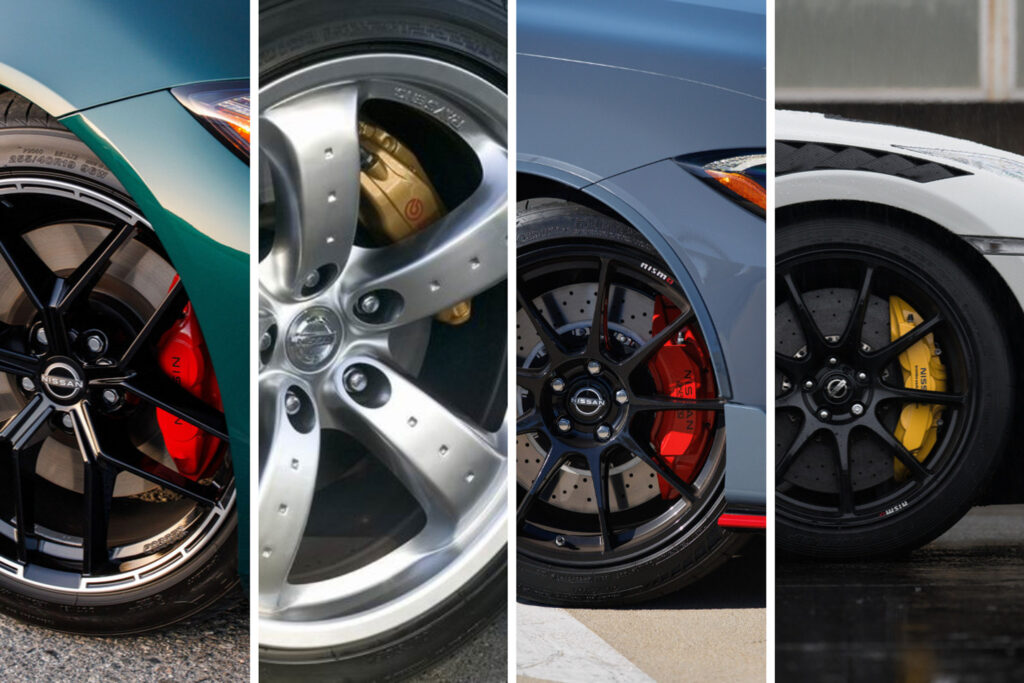 Nissan brake caliper colors