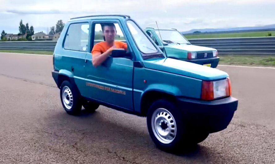 Хтось перетворив справжній Fiat Panda на їздовий сувенірний магніт у натуральний розмір
