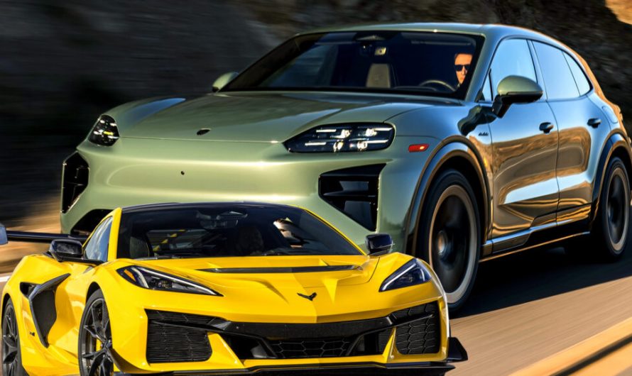 Для розгону до 60 миль/год 6000-фунтовому позашляховику Porsche потрібно менше часу, ніж 1064-сильному Corvette ZR1