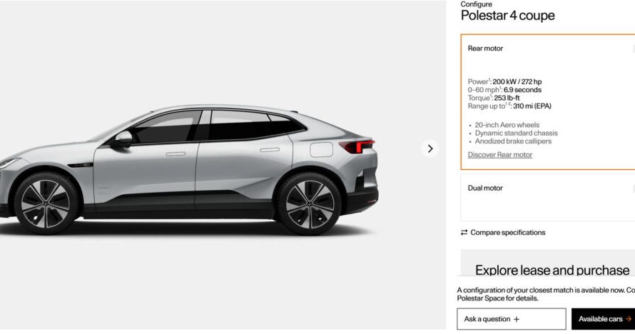 Купуйте новий Polestar зі знижкою 25 000 доларів. Є нюанс: він покидає США