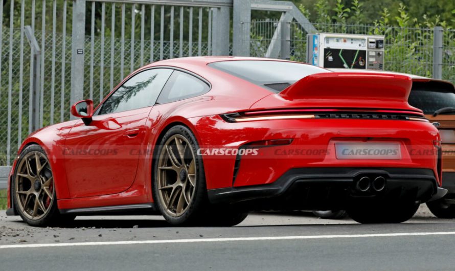 Таємничий Porsche 911 помітили з деталлю, якої не було на жодному GT