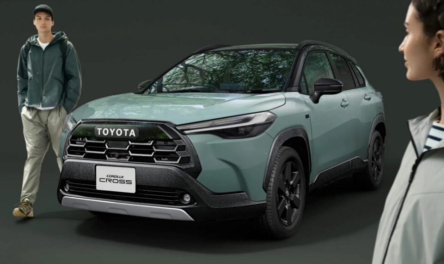 Новий позашляховик Corolla Cross від Toyota отримав решітку радіатора від Land Cruiser