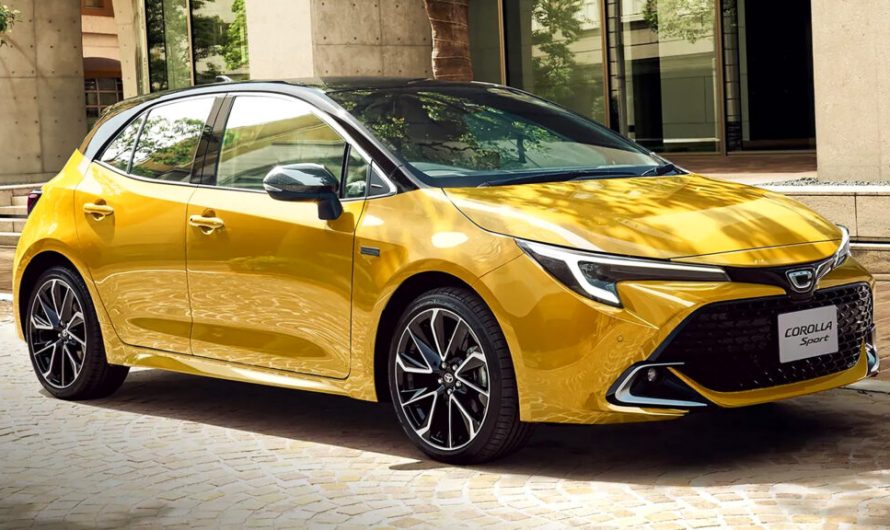 Toyota покрила Corolla гірчичним кольором, адже не змогла дати їй нового дизайну