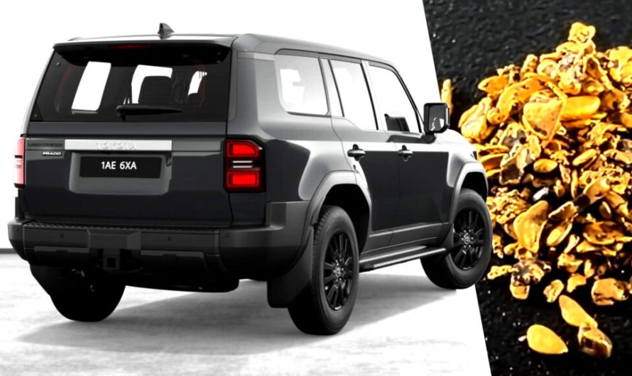 Цей австралієць купує свій Land Cruiser, продаючи золоті самородки по одному