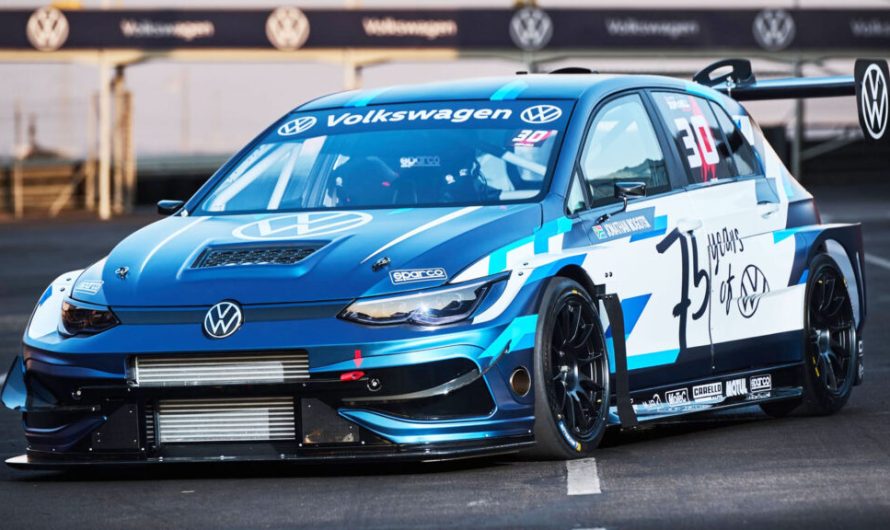 Volkswagen створив 1000-сильний Golf із вихлопом, що виходить через передній бампер