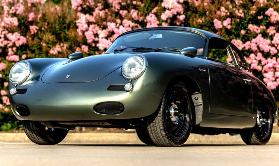 260-сильний Porsche 356 від Emory легший за Miata майже на чотири сотні фунтів