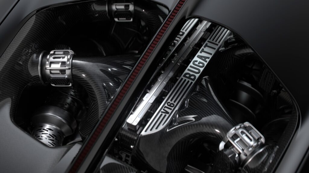 Двигун Bugatti Tourbillon