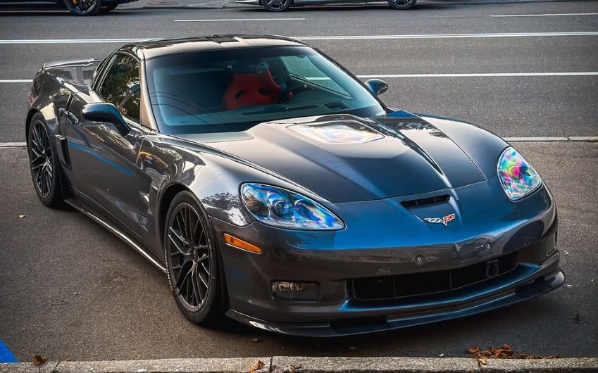 Компресорний Chevrolet Corvette ZR1 C6 з механічною КПП помітили у Києві (фото)