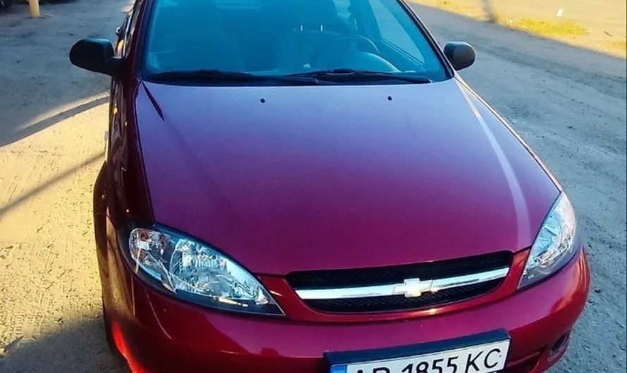 Chevrolet Lacetti 2010 року з найменшим пробігом в Україні продають у Запоріжжі (фото)