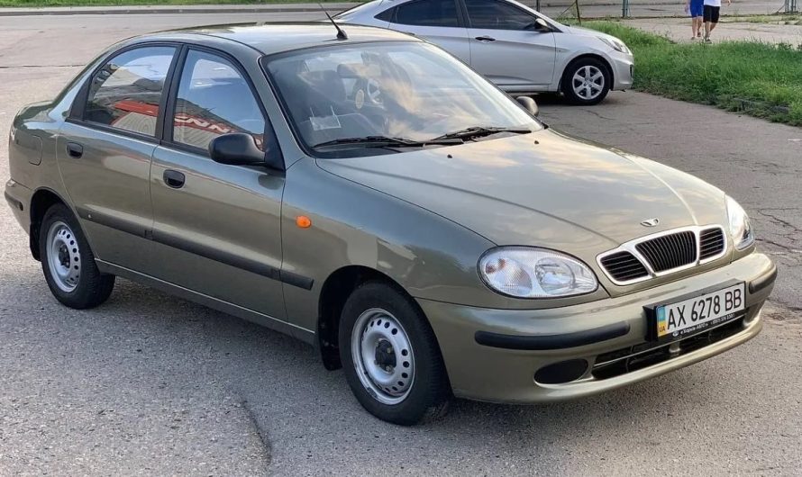 Daewoo Sens 2007 року у стані капсули часу з пробігом 6200 км продають за привабливу ціну (фото)