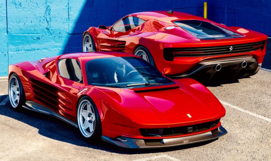 Цю Testarossa Ferrari не мала права створювати — тепер її втілено у рендері