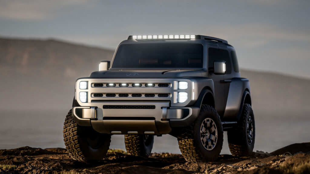 Hyundai Boulder, концепт рамного пікапа