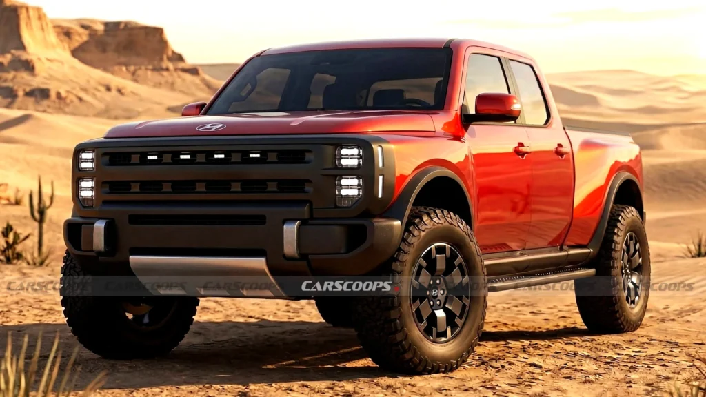 Пікап середнього класу від Hyundai, який складе конкуренцію Hilux та Ranger, ймовірно, не отримає класичний бензиновий агрегат