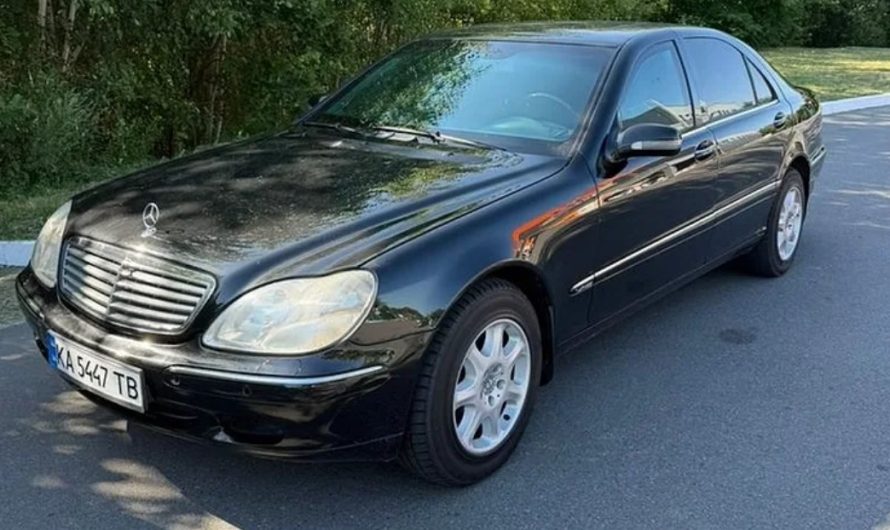 Mercedes-Benz S-Class W220 з найменшим пробігом в Україні продають у Києві: яка ціна (фото)