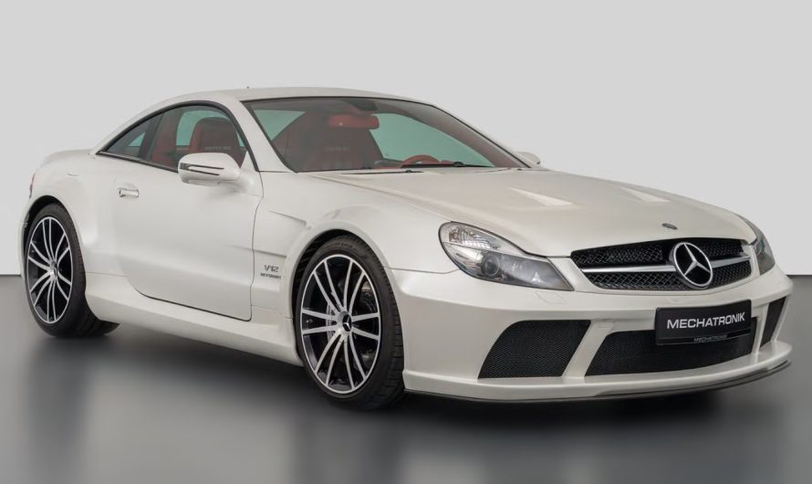 Mercedes-Benz SL 65 AMG Black Series 2009 у стані капсули часу продають за шалений цінник (фото)