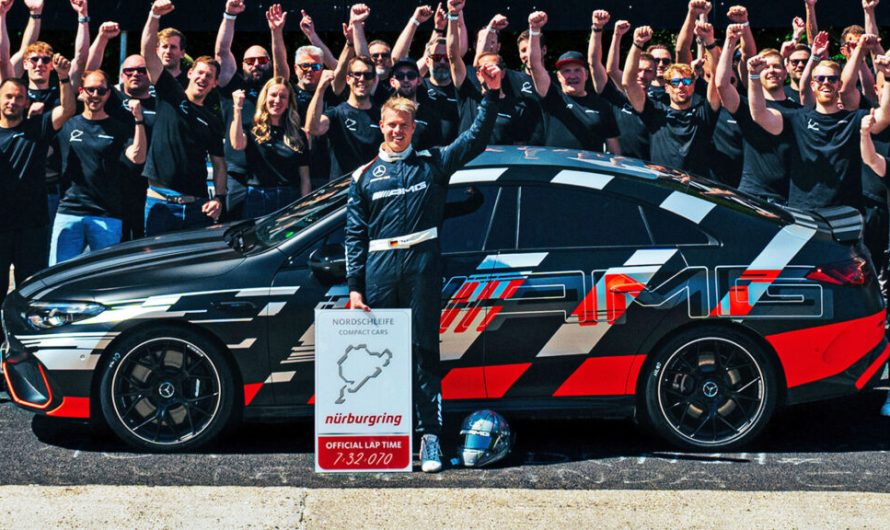 Свіжий електрокар Mercedes-AMG уже б’є трекові рекорди