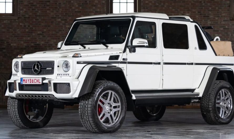 Лімітований Mercedes-Maybach G 650 Landaulet 2018 продають за 700 000 євро (фото)