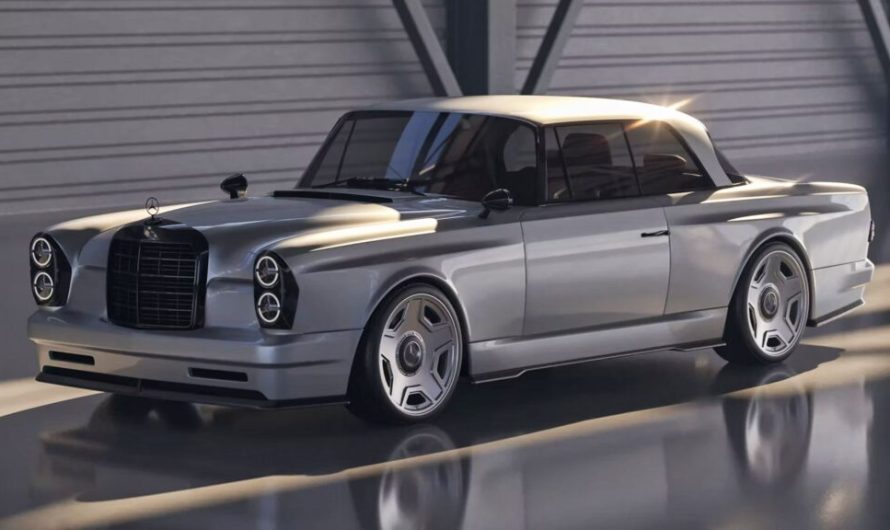 За ретро-кузовом Mercedes W111 60-х приховано сучасне купе AMG C63 S 2020-х