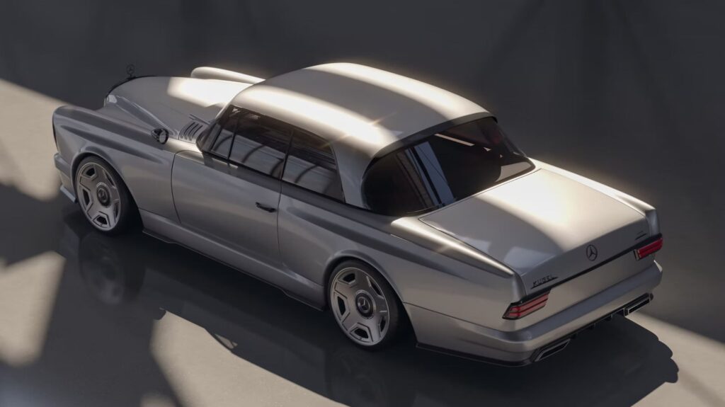 Це купе Mercedes W111 1960-х насправді є AMG C63 S Coupe 2020-х