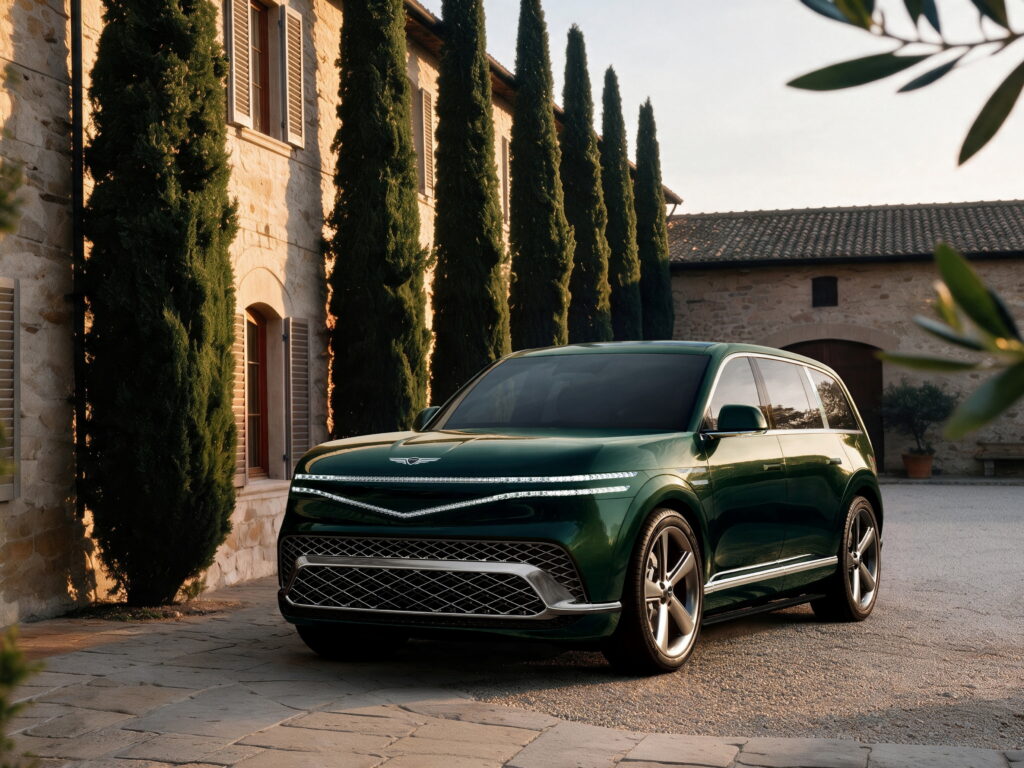  Genesis’ New GV90 Wants BMW Money With Rolls-Royce Tricks