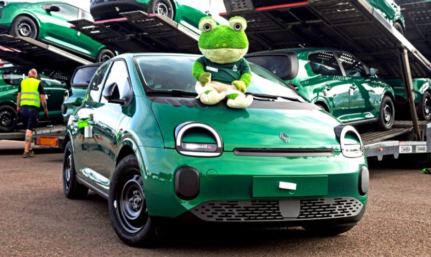 Renault доставив до Великої Британії сотню Twingo з жаб’ячими очима — і все для того, щоб ви на них витріщалися