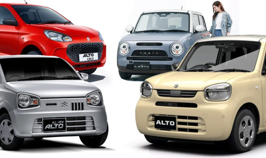 Ви впевнені, що Suzuki Alto вам добре знайомий? Нині продаються п’ять різновидів цієї моделі