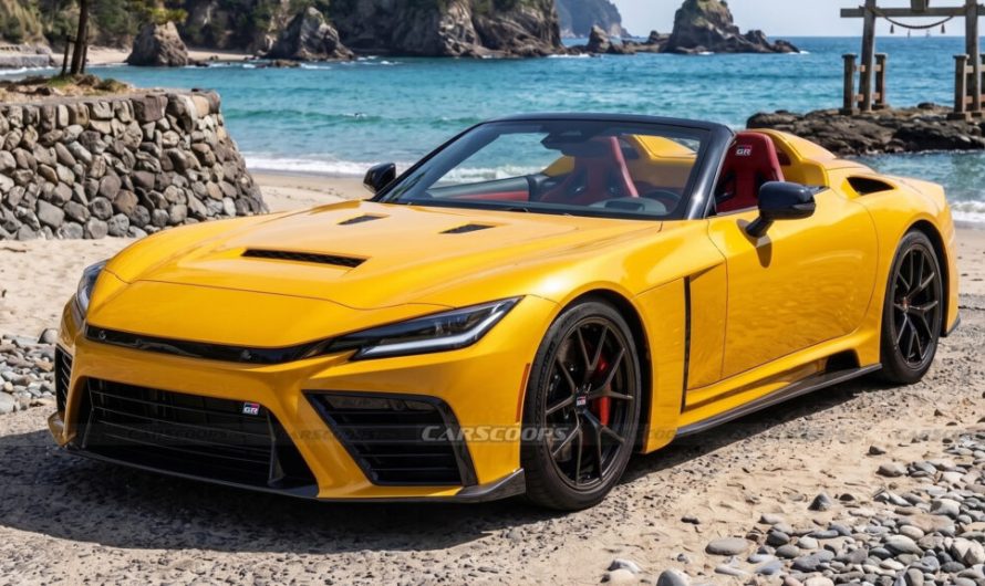 Суперкар Toyota GR GT можуть зробити відкритим, відродивши назву з 90-х