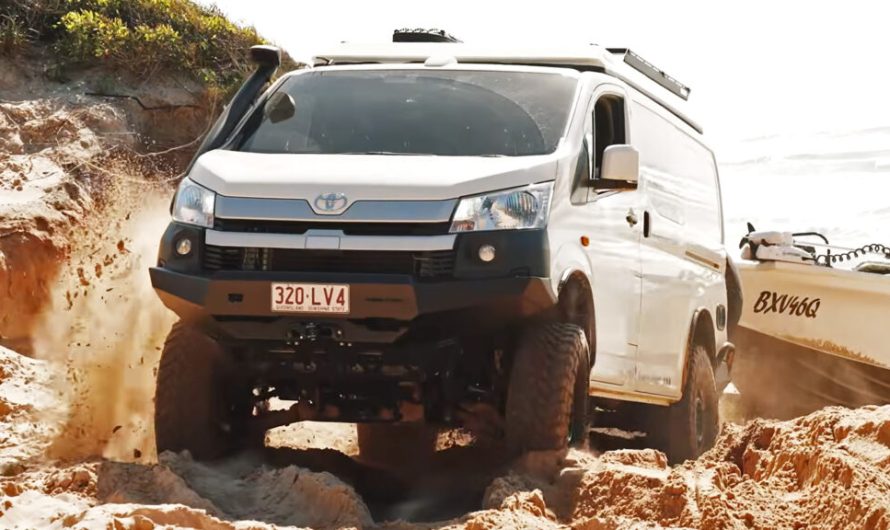 Монстр-кемпер Toyota HiAce 4×4 має кращий кліренс, ніж Land Cruiser