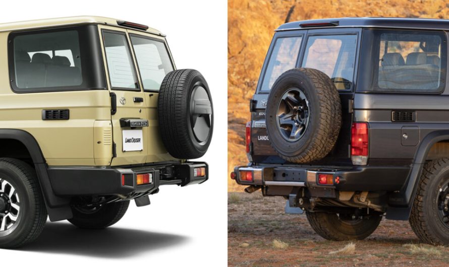 Існує вагома причина, чому японський Land Cruiser 70 приховує свої задні ліхтарі