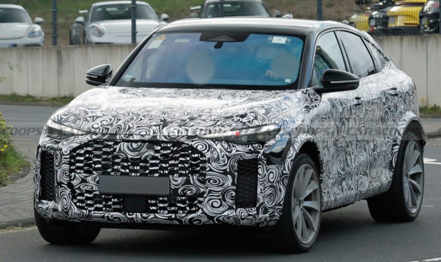 Audi RS Q5 Sportback потрапляє в центр уваги та, ймовірно, приховує несподіванку потужністю 630 к.с