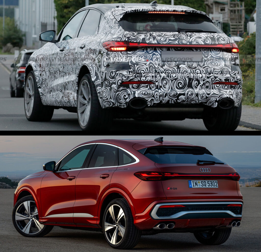 Audi RS Q5 Sportback на тестах