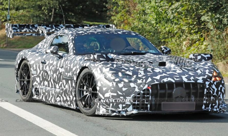 Ще не виїхавши на трасу, AMG GT Black Series, судячи з усього, вже побив рекорд Нюрбургрингу