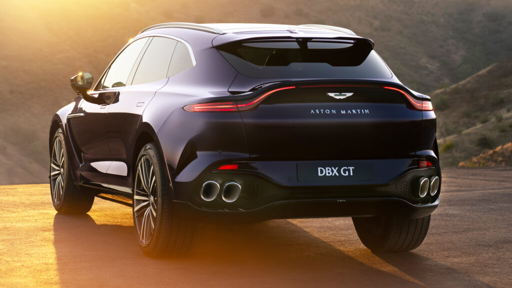 Aston Martin DBX GT Bets Big On Luxury And Power