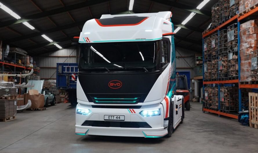 Новий електричний тягач від BYD, орієнтований на Європу, бере гору над Tesla майже за кожним показником