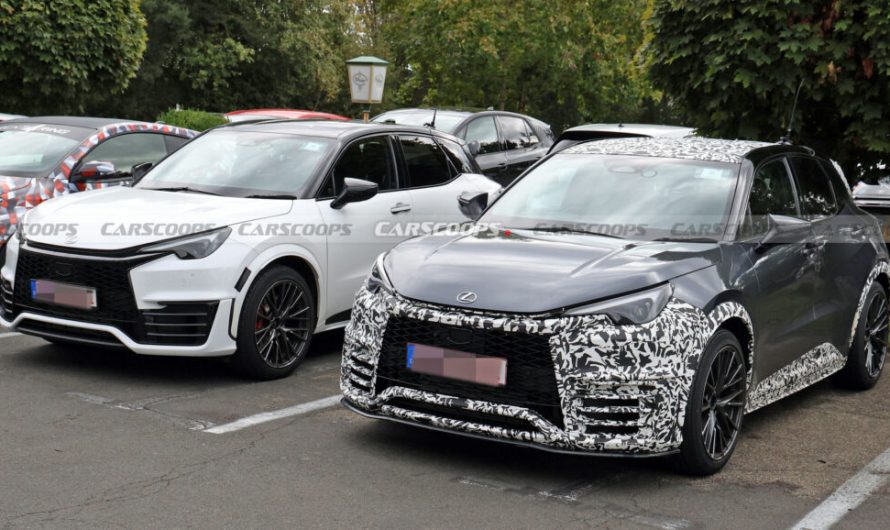 Підсилений Lexus LBX хизується своїми вдосконаленнями на тлі стандартного Morizo RR