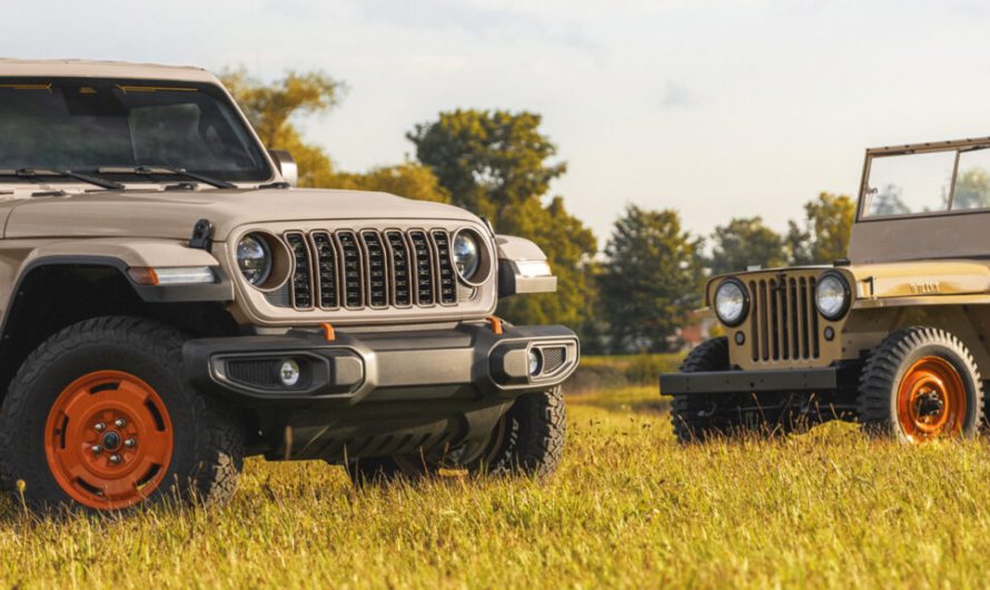 Jeep Wrangler JL-2A викликає спогади про добу Другої світової війни