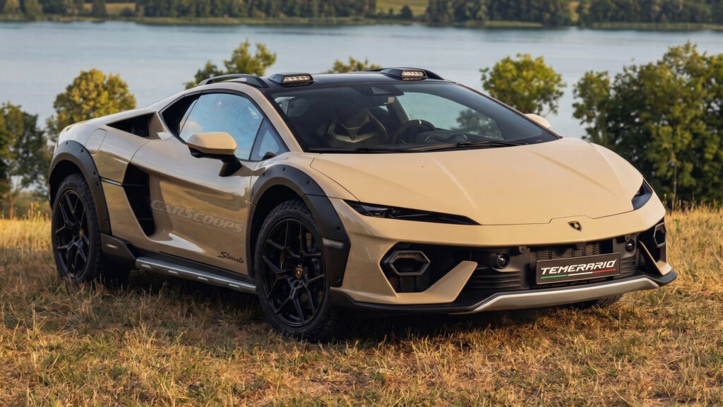 Lamborghini Temerario Sterrato render