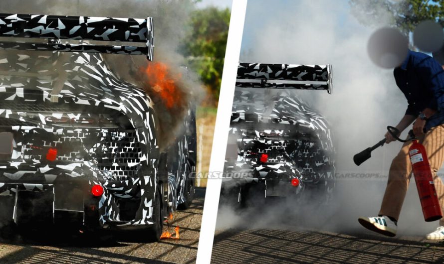 Швидкісне коло обернулося невдачею: прототип Mercedes-AMG GT Black Series спалахнув на Нюрбургрингу