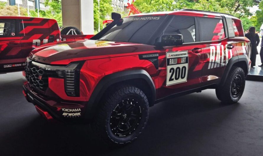 Mitsubishi презентує ралійний концепт Pajero, але не розраховуйте на швидку версію Ralliart